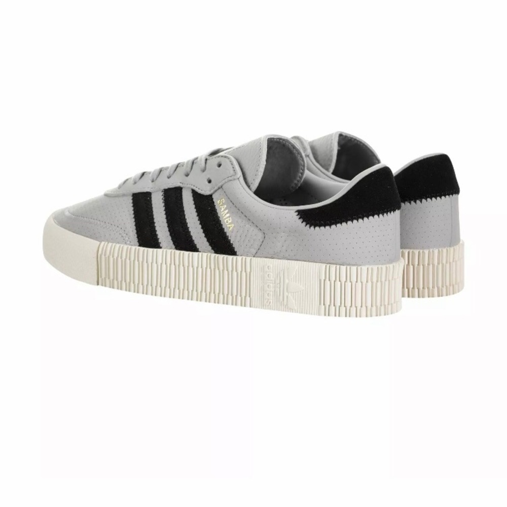 Adidas Sambarose Grey Womens Shoes Sneakers - Picture 4 of 5